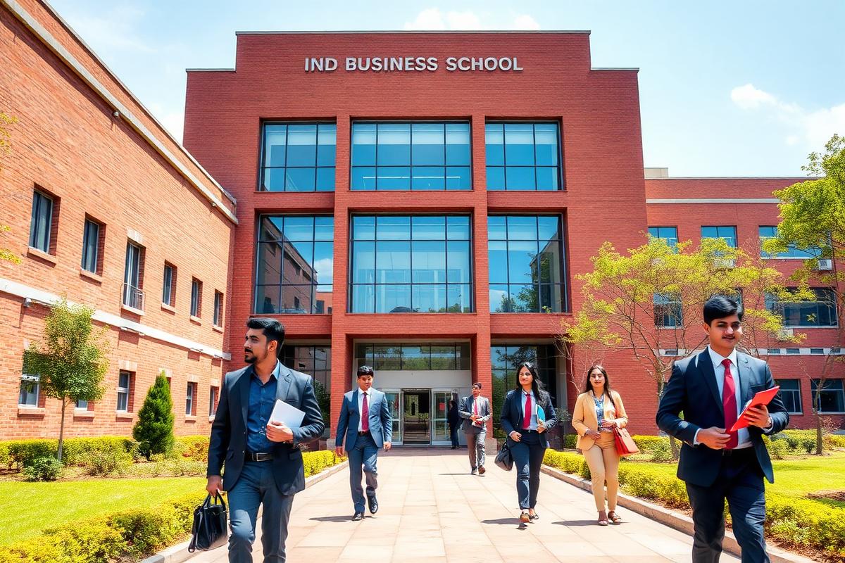 Industry–academia MoU signing at Sankalp School of Business